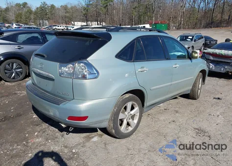 2007 Lexus Rx 350 z USA, uszkodzony, nr VIN 2T2GK31U57C002155